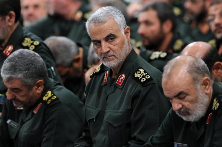 מפקד כוח קודס איראן קאסם סולימאני חוסל ב בגדד עיראק