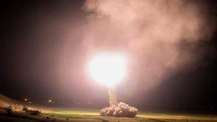 טילים מאיראן לעבר בסיסים אמריקנים בעיראק כתגובה על חיסול קאסם סולימאני