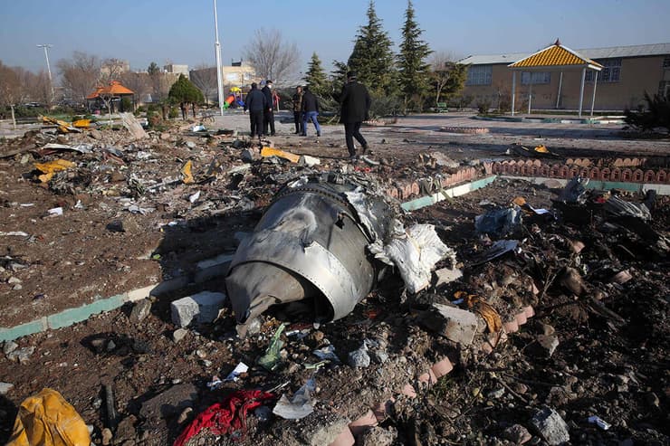 התרסקות מטוס נוסעים אוקראיני ב איראן