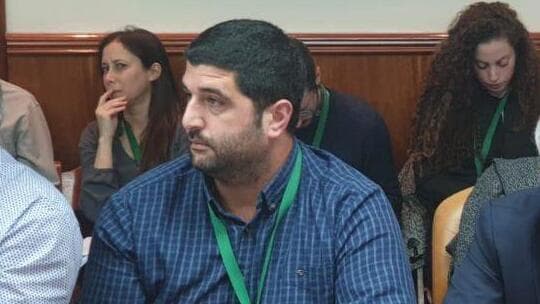 רועי כחלון (צילום: דוברות נמל חיפה) הפרטת נמל חיפה מימין: מנדי זלצמן מנכ״ל הנמל, אשל ארמוני יו״ר דירקטוריון הנמל, רועי כחלון רפרנט נמל