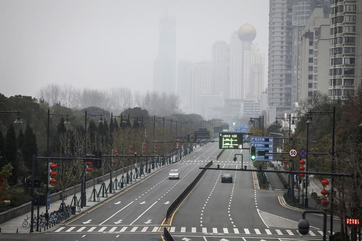 סין ווהאן רחובות ריקים נגיף סיני קורונה