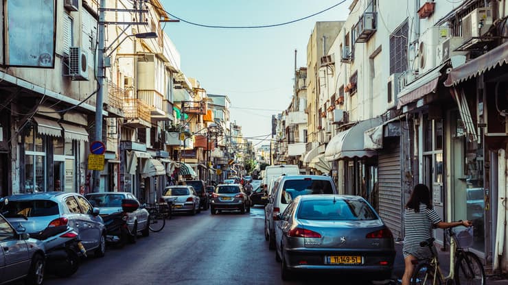 שכונת פלורנטין בתל אביב. בדיקת ynet מגלה האטה מסוימת במחירי השכירות בחודש אוגוסט האחרון בעיר 
