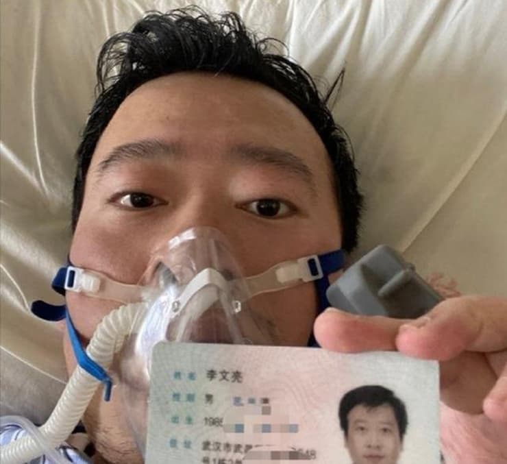 לי וונליאנג רופא סיני סין נגיף הקורונה