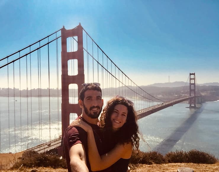 אל תשכחו את הסלפי. גשר הזהב בסן פרנסיסקו 