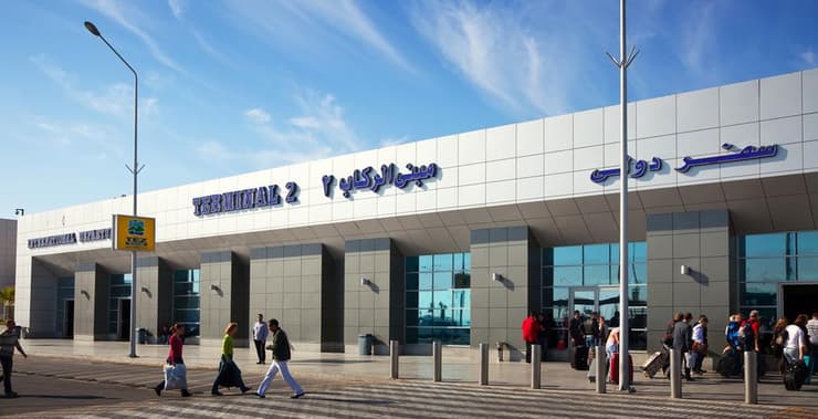 נמל התעופה בעיר הורגהאדה מצרים