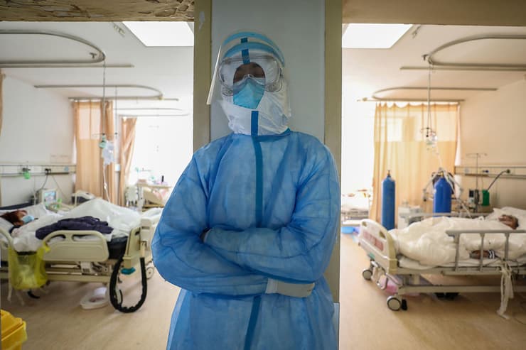 בית חולים ב ווהאן נגיף וירוס קורונה סין