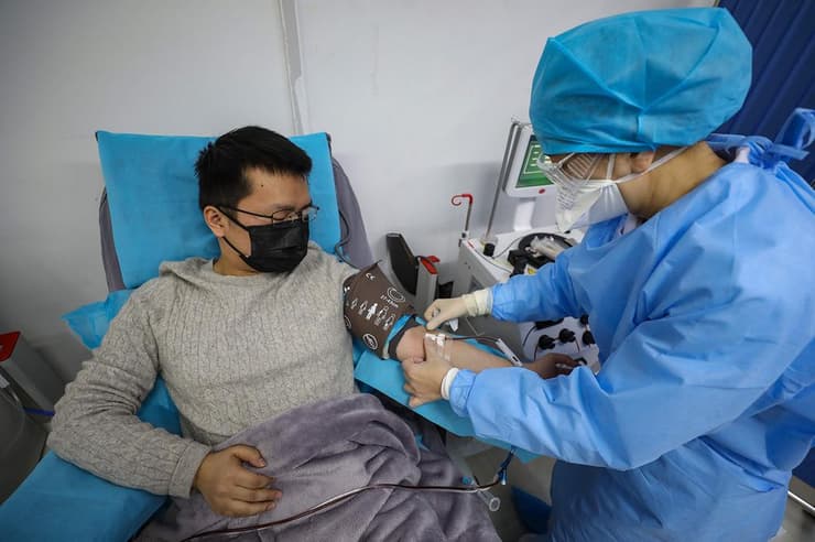 בית חולים בווהאן סין נגיף וירוס קורונה