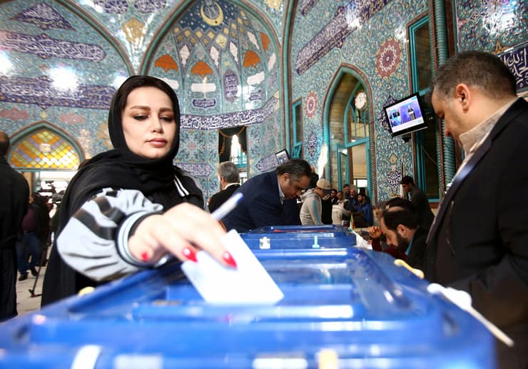 בחירות לפרלמנט ב איראן קלפי ב טהרן