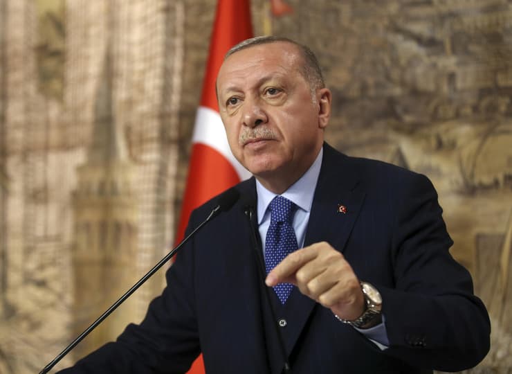 נשיא טורקיה רג'פ טאיפ ארדואן נאום פתח את השערים ל מהגרים ל אירופה