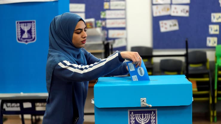 בחירות 2020 מצביעים קלפי טמרה ערבים ערבי