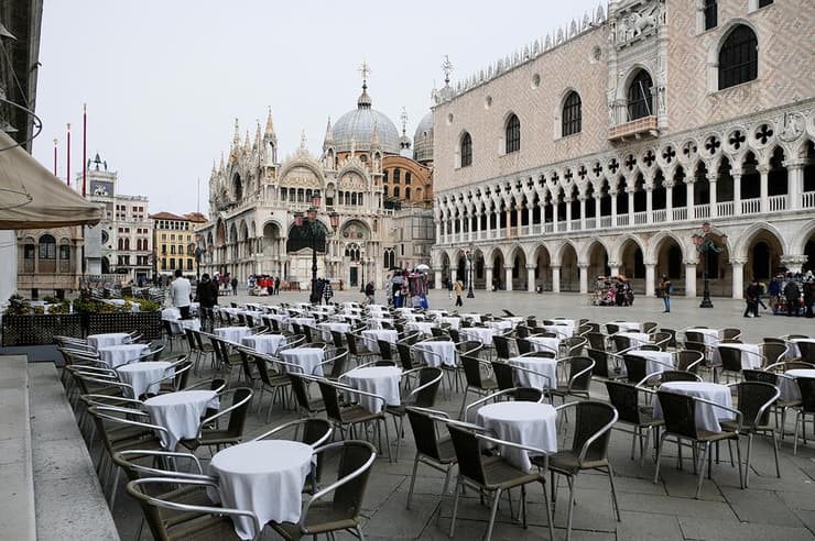 ונציה איטליה ריקה מתיירים