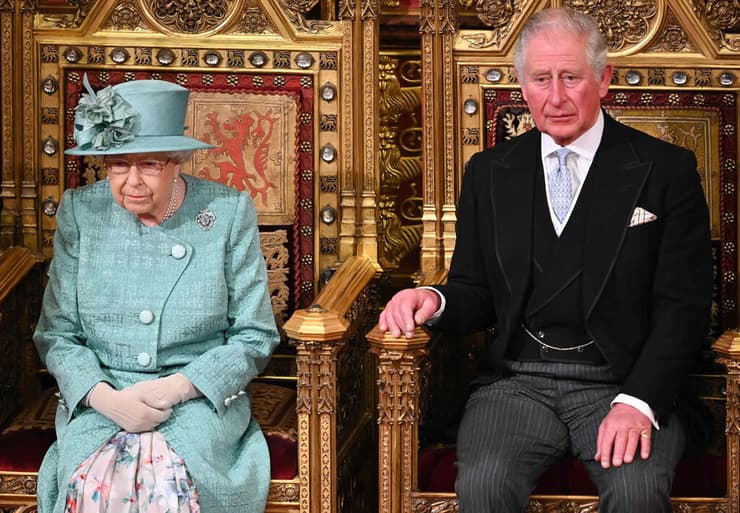 בריטניה הנסיך צ'רלס צ'ארלס נדבק נגיף קורונה המלכה אליזבת 