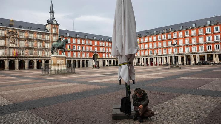 נגיף קורונה חסרי בית הומלסים ספרד מדריד