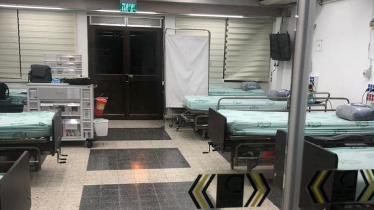 צה"ל מקים בית חולים לחולי קורונה בחיפה