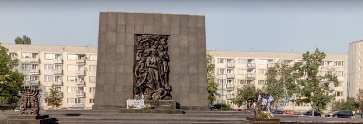 אנדרטת לוחמי גטו ורשה