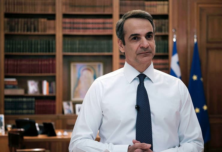 נגיף קורונה ראש ממשלת יוון קירייקוס מיצוטקיס