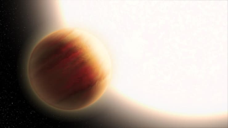 כוכב לכת חוץ-שמשי WASP-79b אילוסטרציה
