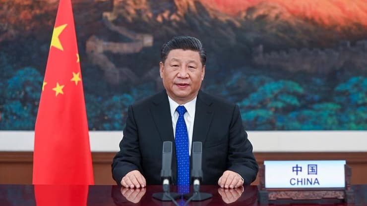 נשיא סין שי ג'ינפינג בכינוס המקוון של ארגון הבריאות העולמי