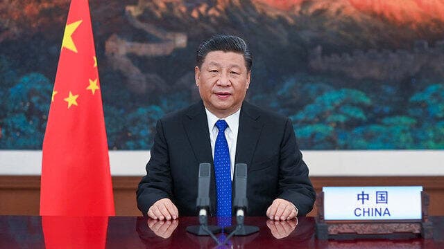 נשיא סין שי ג'ינפינג. ''המפלגה משתמשת בהתגברות על המגפה ומציגה ניצחון''