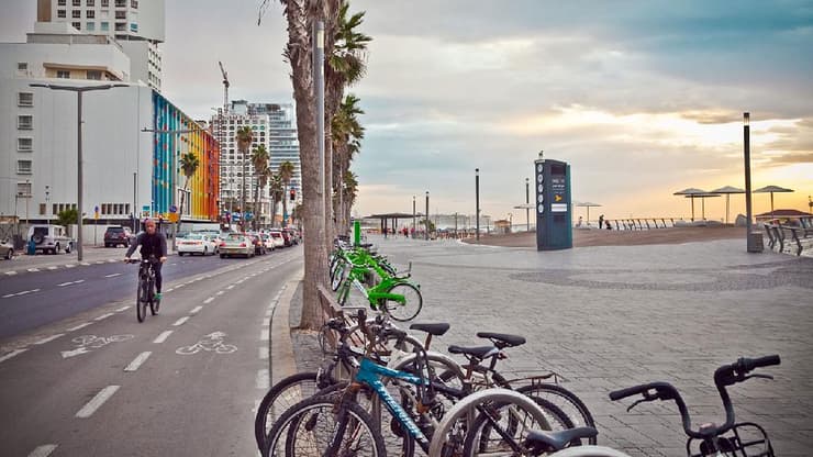 עיריית תל אביב אישרה פרוייקט נרחב להכפלת שבילי האופניים בעיר בתוך חמש שנים