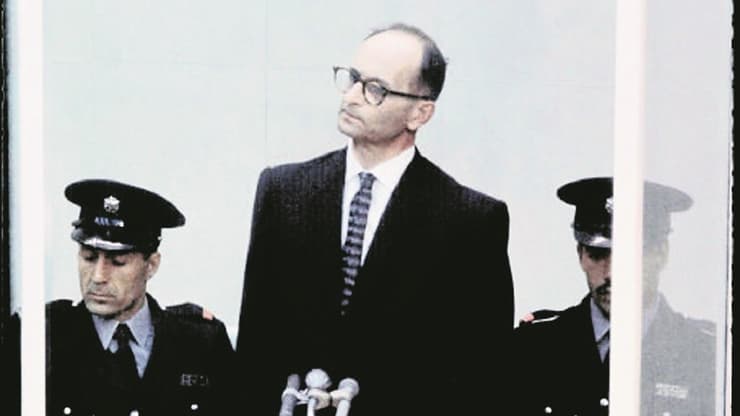 אדולף אייכמן בבית המשפט