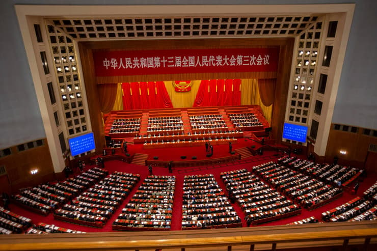 ה קונגרס הלאומי העממי של סין אישור חוק הביטחון הונג קונג