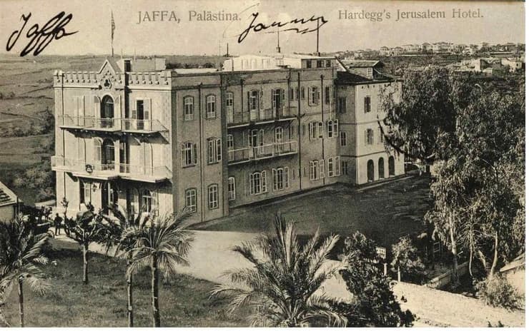 מלון ירושלים בתקופת התיישבות הטמפלרים במושבה האמריקנית ביפו