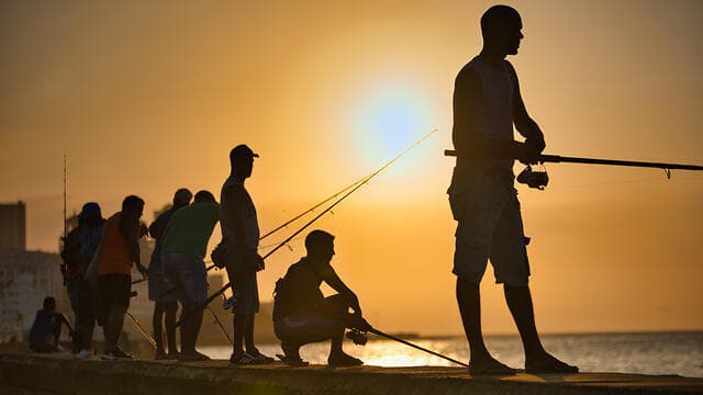 דייגים בקובה