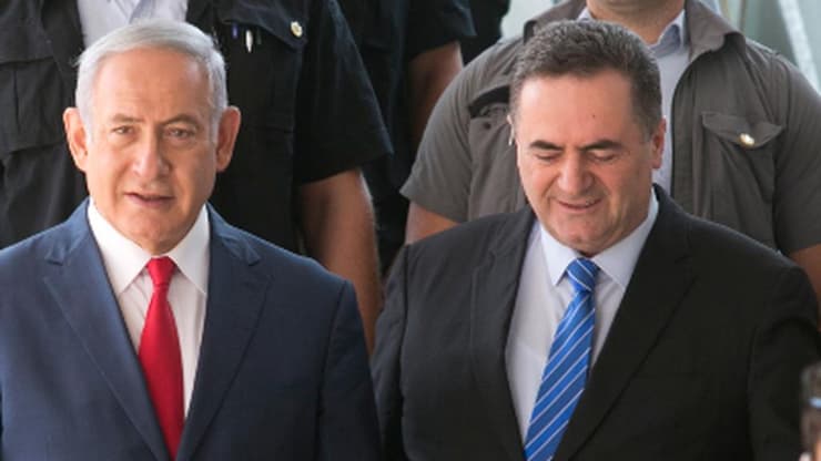 ראש הממשלה בנימין נתניהו וחברי הכנסת מיקי זוהר וישראל כץ