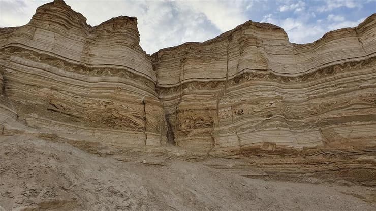 תצורות סלע מיוחדות באזור ים המלח