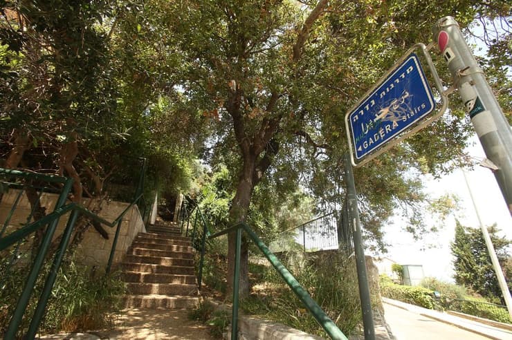 סיור בשביל המדרגות בחיפה