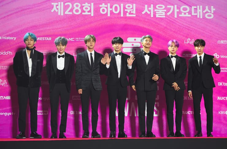 ארה"ב להקת הבנים BTS קיי פופ K-pop K pop דרום קוריאה