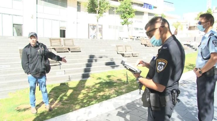 מבצע אכיפת הנחיות הקורונה של משטרת ישראל בירושלים