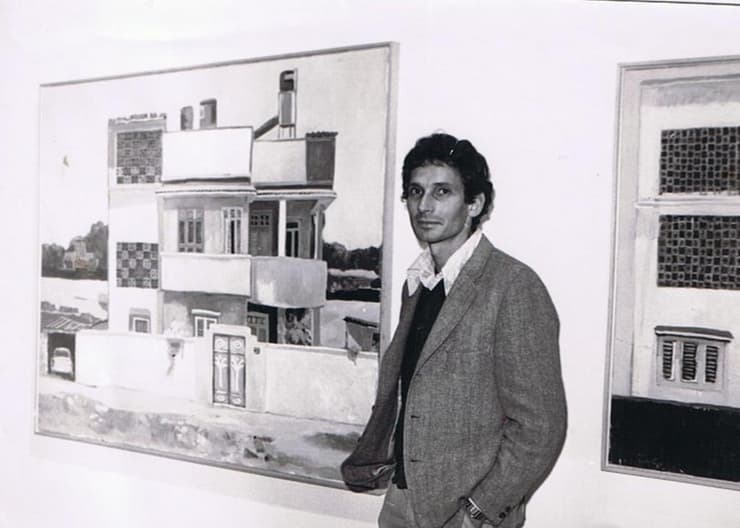 מיכאל קובנר במוזיאון ת"א, 1986