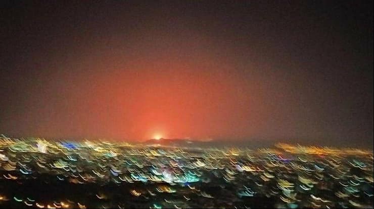 דיווחים לא רשמיים על פיצוץ באזור טהרן