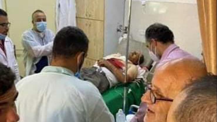 פצועים בבית חולים פלסטיני