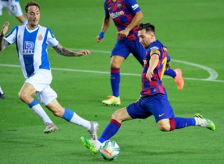 מסי בפעולה (צילום: AFP) מסי בפעולה