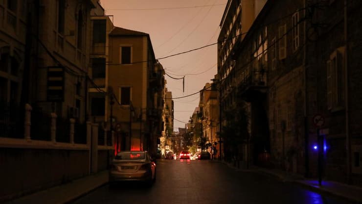 לבנון הפסקות חשמל ביירות