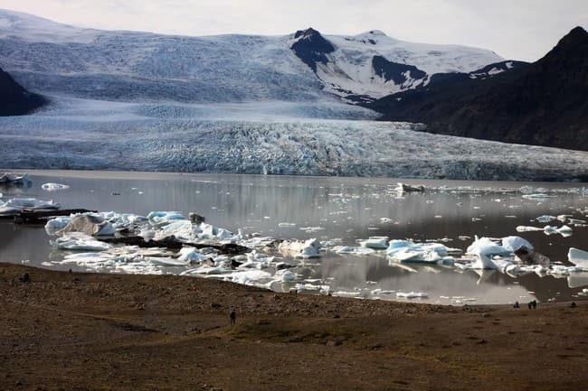 הלגונה הקרחית של Fllallsjökull