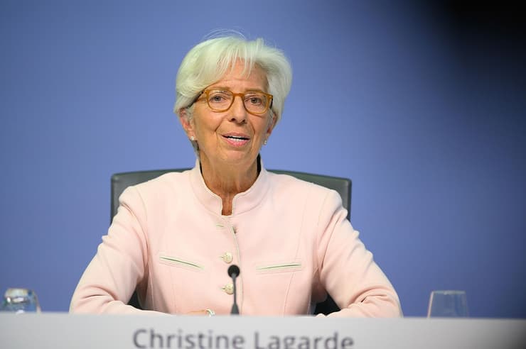 כריסטין לגארד נשיאת הבנק המרכזי האירופי