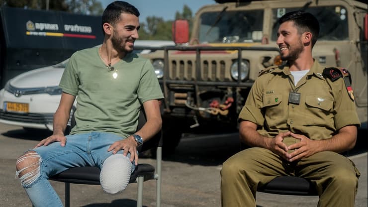 שאדי איברהים החייל שנפצע בפיגוע הדריסה בחברון