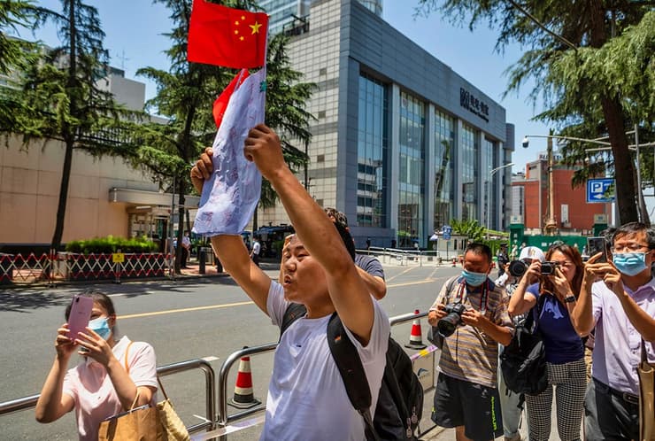 קונסוליה אמריקנית ארה"ב נסגרה צ'נגדו סין