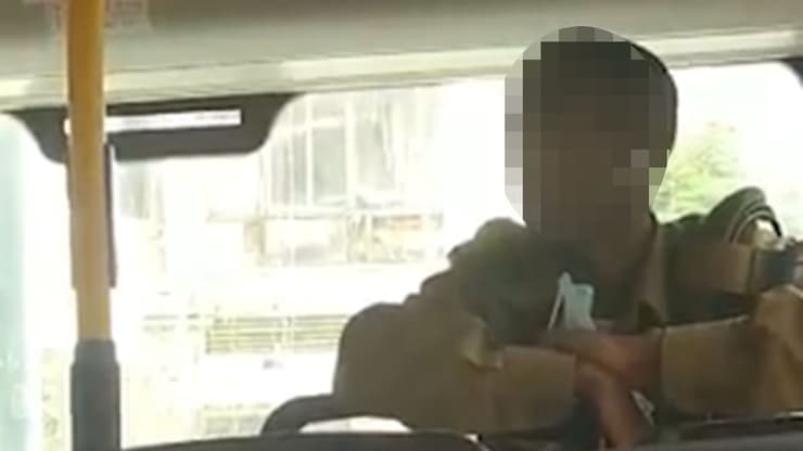 חייל הורד מאוטובוס ברמת גן לאחר שסירב לעטות מסכה