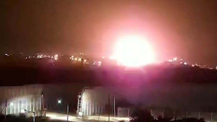 תגובה לבלוני הנפץ: חיל האוויר תקף תשתית תת-קרקעית של חמאס
