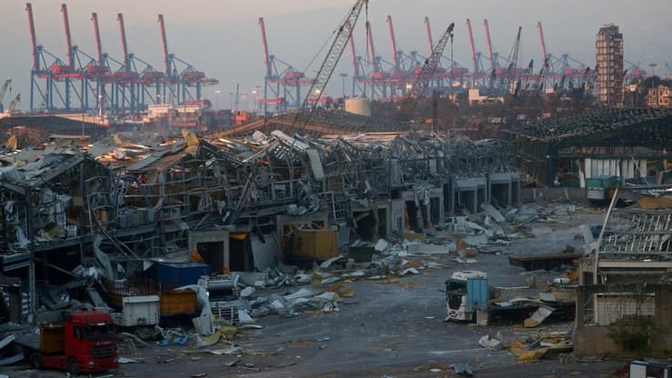  נזקי האסון בנמל ביירות