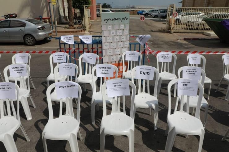 עצרת מחאה "מיליון כיסאות ריקים" במחאה על הפגיעת הקורונה בכלל התחומים