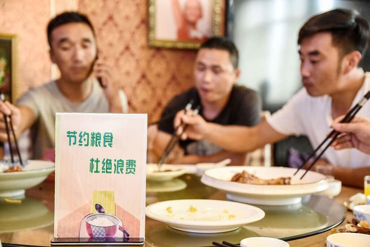סין מסעדה מסעדות בזבוז מזון אוכל