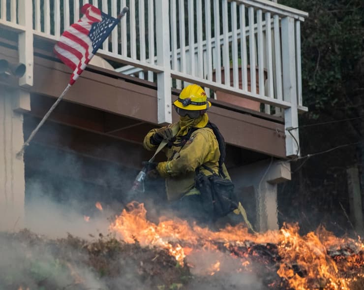 ארה"ב קליפורניה שריפה שריפות