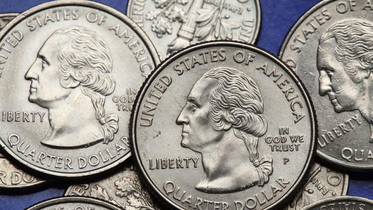 ארה"ב מטבעות מטבע מחסור ב מטבע רבע דולר נגיף קורונה מגפה