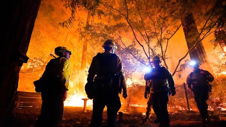 ארה"ב שריפה שריפות יער קליפורניה